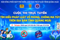 Cuộc thi trực tuyến Tìm hiểu pháp luật về phòng, chống ma túy” trên địa bàn tỉnh Quảng Ngãi.
