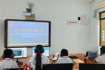 KẾT QUẢ CỦA HỌC SINH TRƯỜNG THCS BA ĐỘNG TRONG KÌ THI IOE CẤP TRƯỜNG NĂM HỌC 2024 -2025