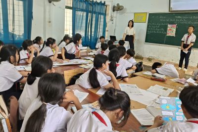 TIẾT DẠY HỌC STEM CỦA CÔ GIÁO NGUYỄNTHỊ NGA, MÔN NGỮ VĂN, TỔ KHOA HỌC XÃ HỘI, TRƯỜNG THCS BA ĐỘNG, NĂM HỌC 2025-2026