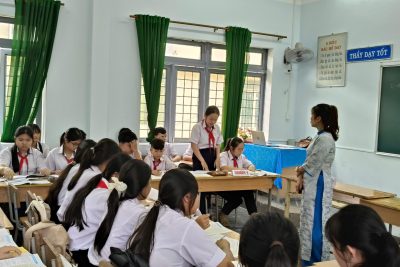 CÔ GIÁO NGUYỄN THỊ HƯƠNG, TRƯỜNG THCS BA ĐỘNG DẠY NGHIÊN CỨU BÀI HỌC CỤM 11 – NĂM HỌC 2025-2026