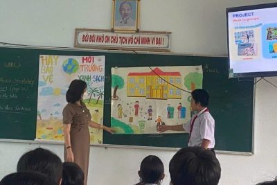 CÔ NGUYỄN THỊ HƯƠNG TRÀ TỔ KHXH TRƯỜNG THCS BA ĐỘNG DẠY THAO GIẢNG MÔN TIẾNG ANH LỚP 9A