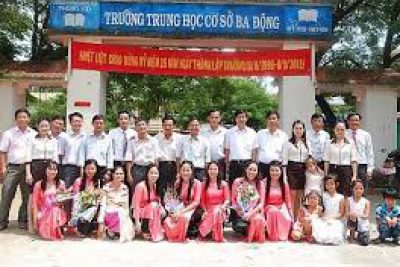 GIỚI THIỆU VỀ TRƯỜNG THCS BA ĐỘNG