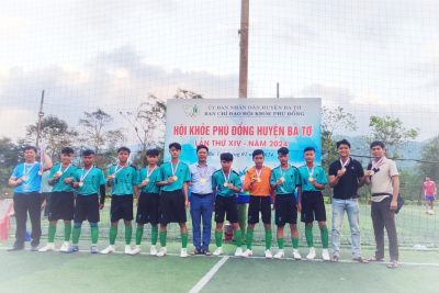 Kết quả tham dự Hội khỏe phù đổng huyện Ba Tơ lần thứ XIV năm 2024 của trường THCS Ba Động