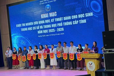 CHÚC MỪNG ĐỘI TUYỂN THAM GIA CUỘC THI NGHIÊN CỨU KHKT DÀNH CHO HS TRUNG HỌC CẤP TỈNH NĂM HỌC 2025-2026 XÃ BA ĐỘNG ĐẠT GIẢI 3