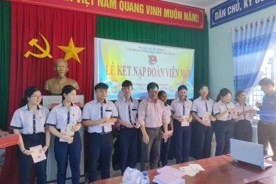 LỄ KẾT NẠP ĐOÀN VIÊN MỚI NĂM 2026 – DẤU MỐC TRƯỞNG THÀNH CỦA TUỔI TRẺ